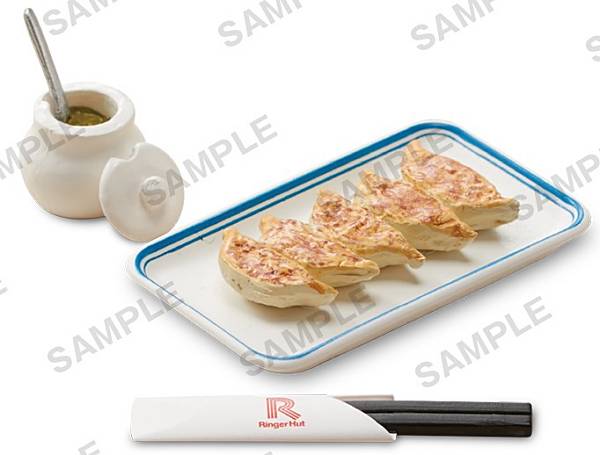 【ぎょうざ5個(ゆず胡椒付き)】リンガーハット カプセルミニチュア