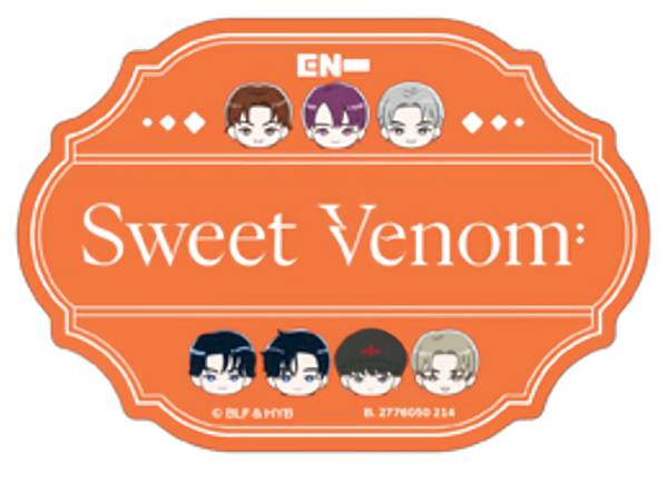 【Sweet Venom】モバイルステッカーコレクション ENHYPEN Vol.2