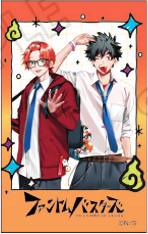 【5.宍喰野虎落＆是岸遊人】ファントムバスターズ ミニフォトカードコレクション