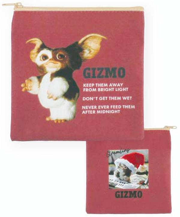 Rakuten - 【GIZMO（赤）】グレムリン シークレットスクエアポーチ