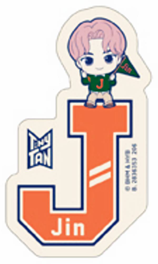 [Jin(이니셜)] 모바일 스티커 컬렉션 TinyTAN Vol.2