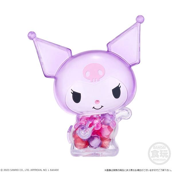 【2.クロミ】 サンリオキャラクターズ クリスタルコットのサムネイル