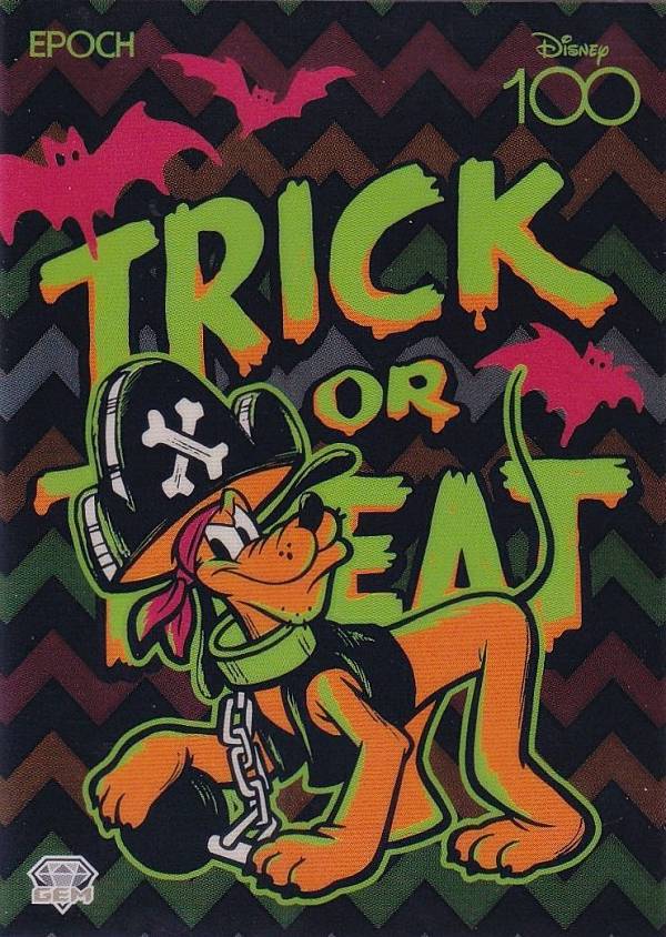 楽天REALiZEホビー＆トレカ2号店【[ホログラム版キラカード 17/25] HW-GEM-07 PLUTO プルート （インサートカード/ハロウィン・インサート・パラレル） 】 Disney創立100周年 EPOCH 2023 Premier Edition Collection Cards