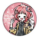 【彩坂るん】 缶バッジ 星鳴エコーズ 04 グラフアートデザイン