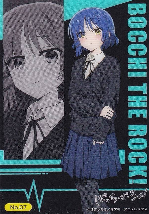 【No.07 山田リョウ】 ブシロード トレーディングカード コレクションクリア アニメ ぼっち・ざ・ろっく！