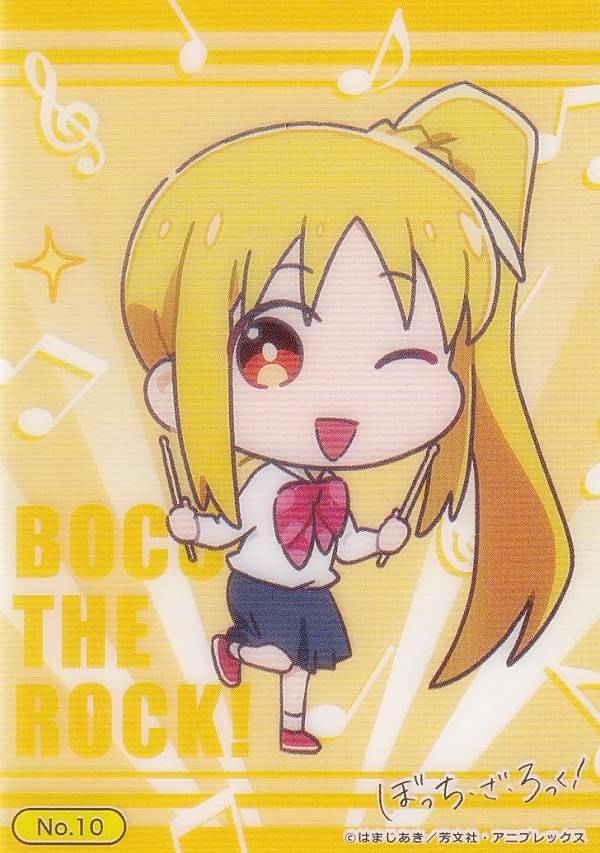 【No.10 伊地知虹夏(SDキャラ)】 ブシロード トレーディングカード コレクションクリア アニメ ぼっち・ざ・ろっく！