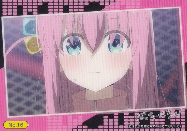 【No.16 後藤ひとり】 ブシロード トレーディングカード コレクションクリア アニメ ぼっち・ざ・ろっ..