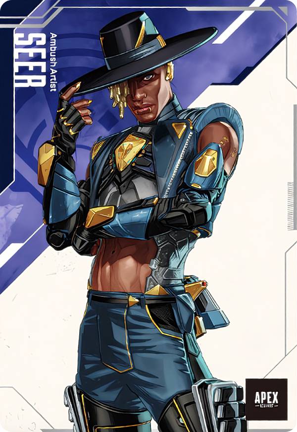 【No.18 シア (C コモンカード) 】 Apex Legends(TM) Wafers ウエハース