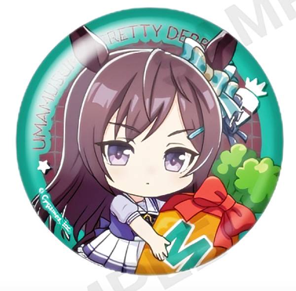 【メジロドーベル】 ウマ娘 プリティーダービー むぎゅみにトレーディング缶バッジ Vol.4