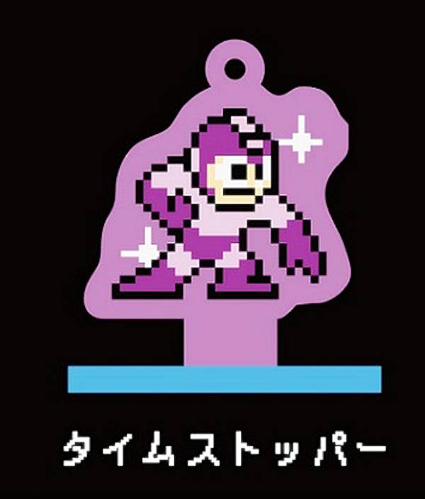 【タイムストッパー】 ロックマン2 Dr.ワイリーの謎 特殊武器コレクション ラバーストラップ