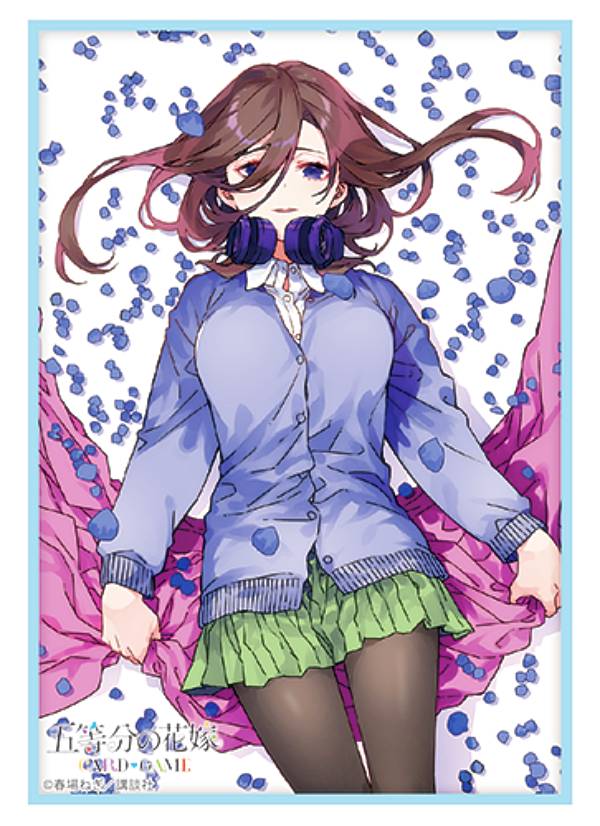 五等分の花嫁カードゲーム GYC-S&C3 [スリーブ：60枚入り]のみ スリーブ＆カードセット 中野 三玖