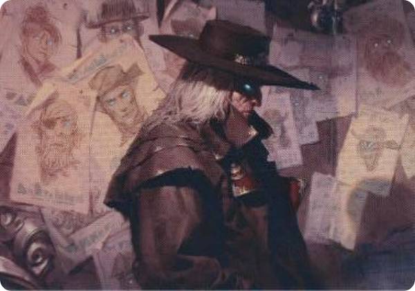 マジックザギャザリング OTJ JP 25/54 見覚えのある余所者、ラザーヴ (日本語版 アート・カード) サンダー・ジャンクションの無法者 (MTG)