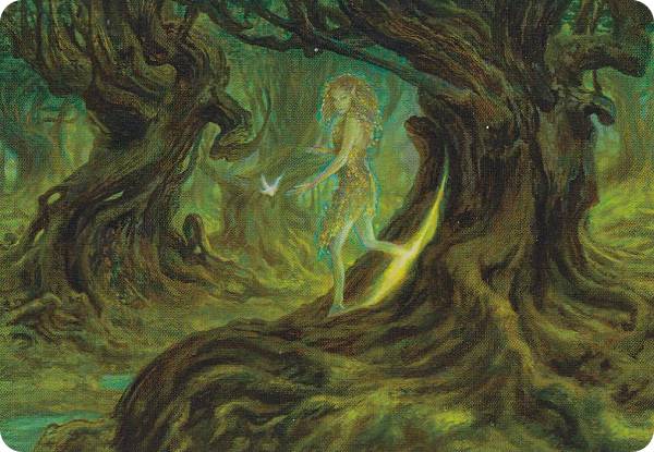 マジックザギャザリング AFR 69/81 ネヴァーウィンターのドライアド (日本語版 アート・カード) フォーゴトン・レルム探訪