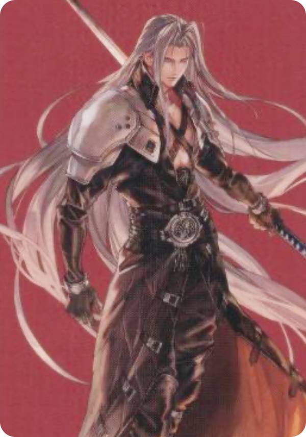 マジックザギャザリング FIN JP 44/53 威名のソルジャー、セフィロス (日本語版 アート・カード) FINAL FANTASY ファイナルファンタジー (MTG)