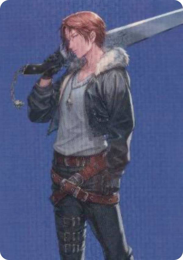 マジックザギャザリング FIN JP 47/53 SeeDの傭兵、スコール (日本語版 アート・カード) FINAL FANTASY ファイナルファンタジー (MTG)