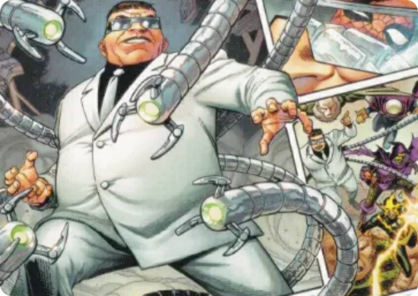 マジックザギャザリング SPM JP 48/54 マスタープランナー、ドクター・オクトパス (日本語版 アート・カード) マーベル スパイダーマン (MTG)