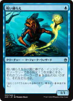 Collectible Card Game - マジックザギャザリング MTG A25 JP 053 呪い捕らえ(日本語版アンコモン)【新品】