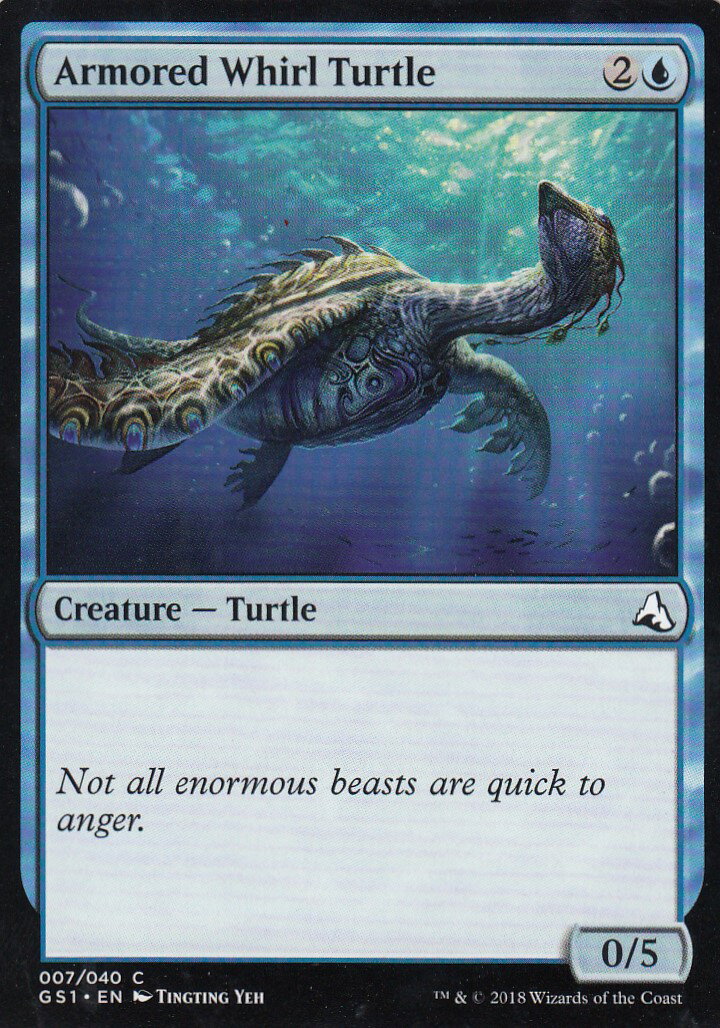 REALiZEۥӡȥ쥫2Ź㤨֥ޥå㥶 MTG GS1 EN 007 Armored Whirl Turtle(Ѹǥ Jiang Yanggu & Mu YanlingפβǤʤ30ߤˤʤޤ
