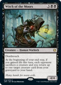 マジックザギャザリング JMP EN 018 Witch of the Moors (英語版 レア) Jumpstart MTG