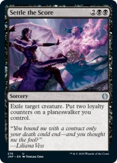 マジックザギャザリング JMP EN 276 意趣返し (英語版 アンコモン) Jumpstart MTG