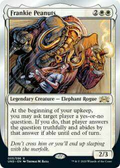 マジックザギャザリング MTG UND EN 005 Frankie Peanuts (英語版 レア) Unsanctioned
