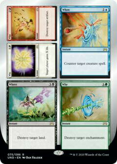 REALiZEۥӡȥ쥫2Ź㤨֥ޥå㥶 MTG UND EN 075 Who / What / When / Where / Why (Ѹ 쥢 UnsanctionedפβǤʤ110ߤˤʤޤ