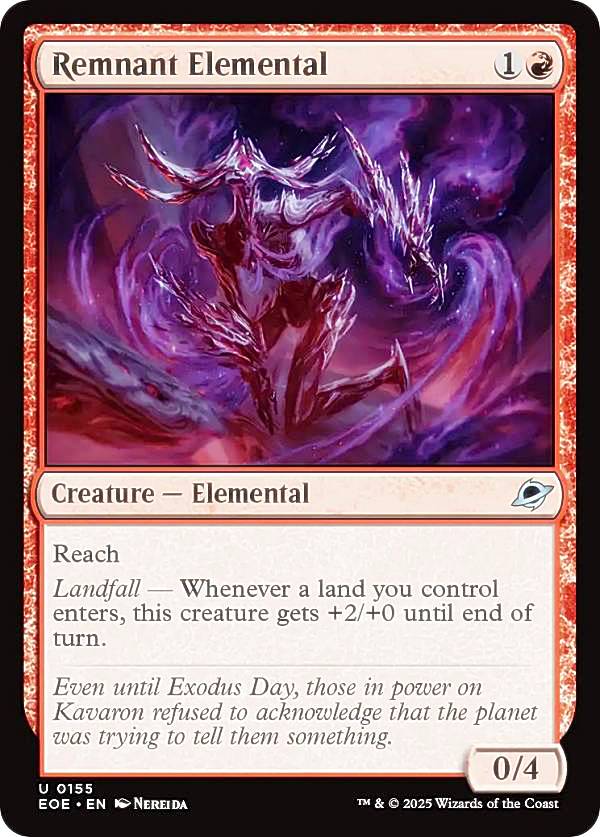 マジックザギャザリング EOE EN 0155 残影の精霊 (英語版 アンコモン) 久遠の終端 (MTG)