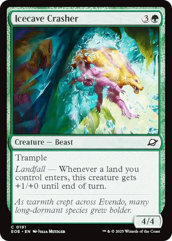 マジックザギャザリング EOE EN 0191 氷洞の壊し屋 (英語版 コモン) 久遠の終端 (MTG)