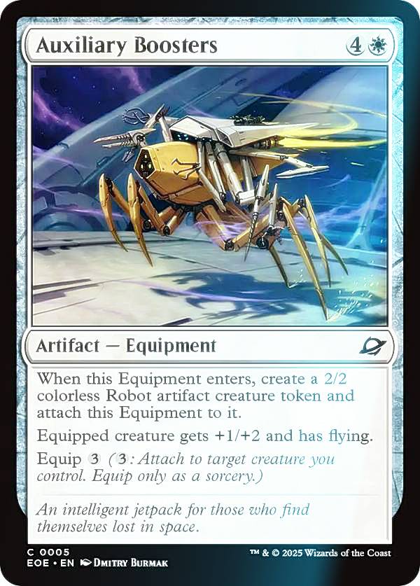 【FOIL】マジックザギャザリング EOE EN 0005 補助ブースター (英語版 コモン) 久遠の終端 (MTG)