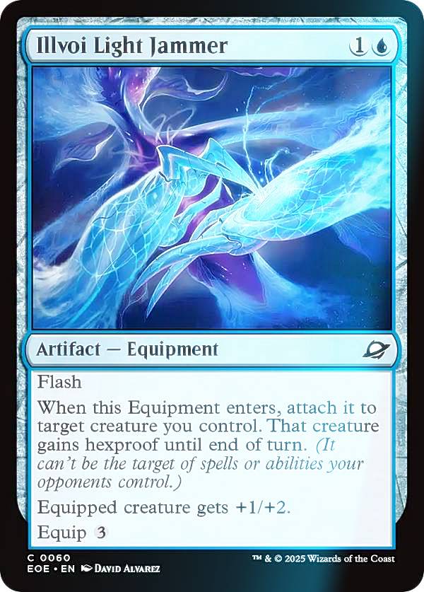 【FOIL】マジックザギャザリング EOE EN 0060 イルヴォイの光妨害器 (英語版 コモン) 久遠の終端 (MTG)