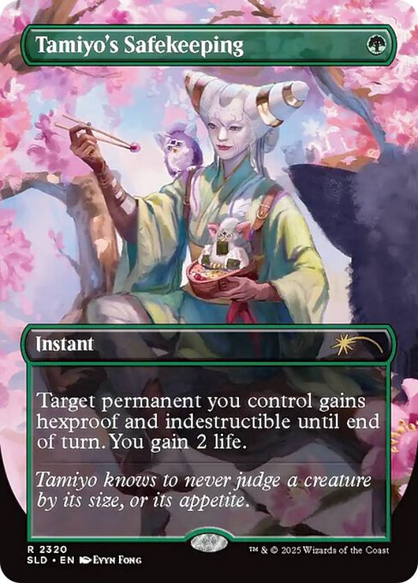 【ボーダーレス版】マジックザギャザリング SLD EN 2320 タミヨウの保管 (英語版 レア) Secret Lair x Furby THE GATHERING (MTG)