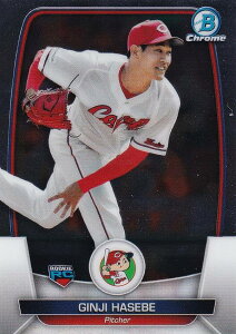 【Chromeパラレル】NPB ベースボールカード 38 長谷部銀次 広島東洋カープ (ROOKIE) (ベースカード) 2023 TOPPS BOWMAN ボウマン