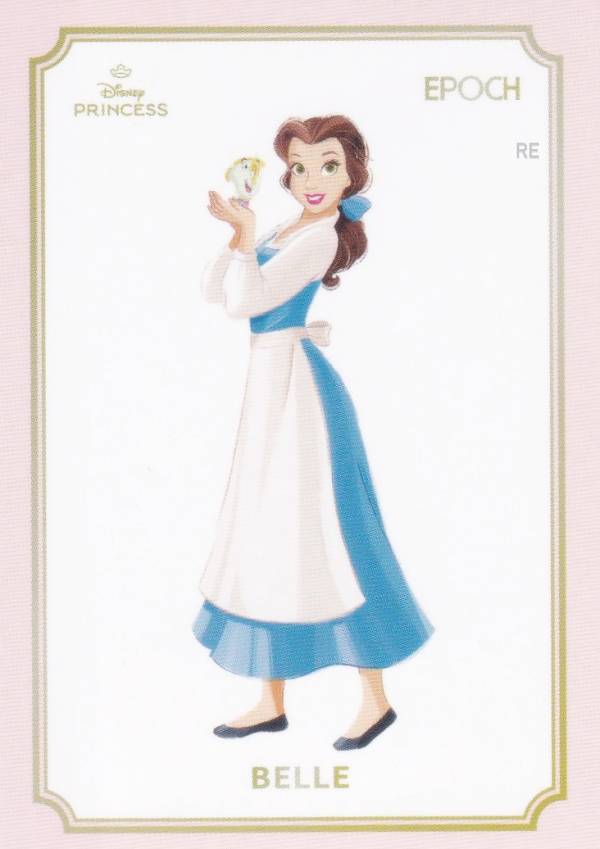 【04 ベル (レギュラーカード/DISNEY PRINCESS) 】 2025 EPOCH Collection Cards Disney Princess ディズニープリンセス