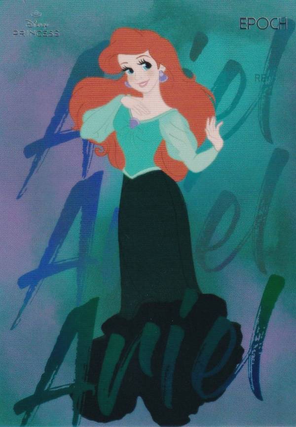 【[パラレル] 38 アリエル (インサートカード/PRINCESS FLOWER) 】 2025 EPOCH Collection Cards Disney Princess ディズニープリンセス