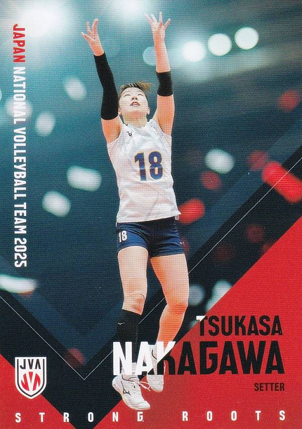樂天商城 - 【RG79 中川つかさ (レギュラーカード)】 バレーボール女子日本代表 2025 トレーディングカード