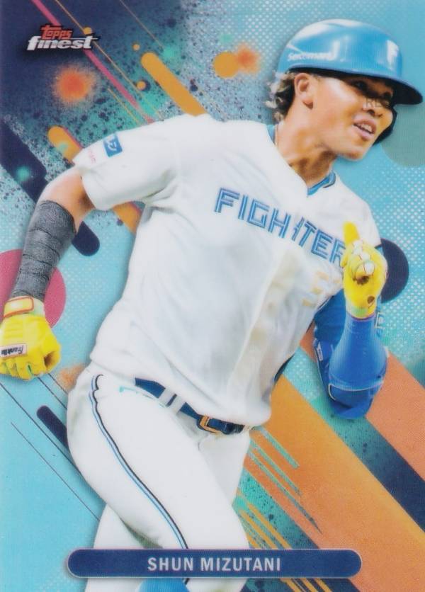 NPB ベースボールカード 175 水谷 瞬 北海道日本ハムファイターズ (ベースカード) 2025 Topps Finest ファイネスト