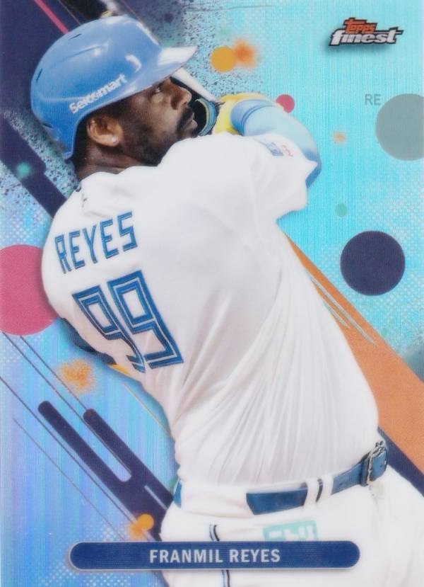 NPB ベースボールカード 182 F．レイエス 北海道日本ハムファイターズ (ベースカード) 2025 Topps Finest ファイネスト