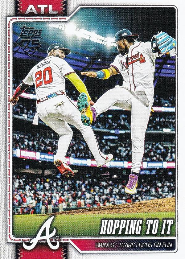 MLB ベースボールカード 118 Ronald Acuna Jr. アトランタ・ブレーブス (BASE/BASE SET/Combo Card/Checklist) 2026 Topps Series 1