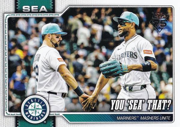 MLB ベースボールカード 168 Julio Rodriguez シアトル・マリナーズ (BASE/BASE SET/Combo Card/Checklist) 2026 Topps Series 1