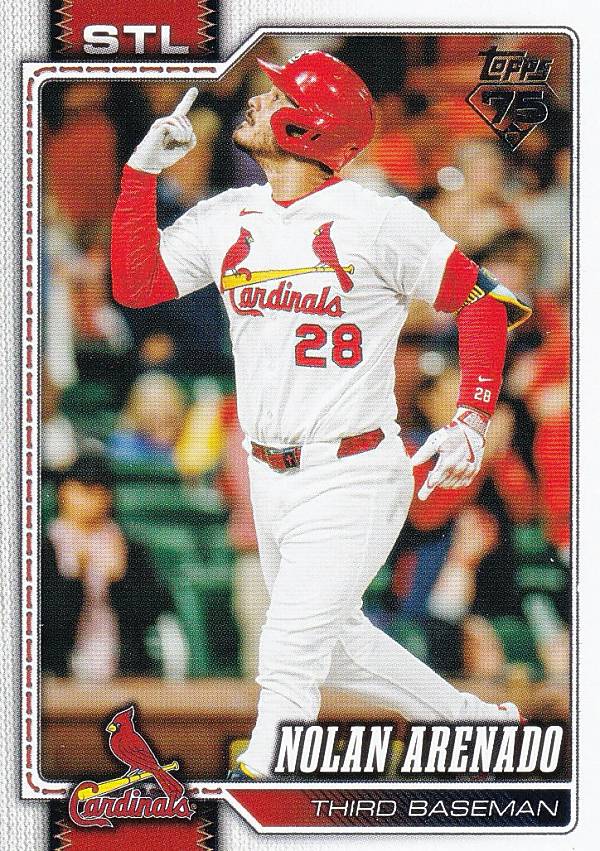 MLB ベースボールカード 193 Nolan Arenado セントルイス・カージナルス (BASE/BASE SET) 2026 Topps Series 1