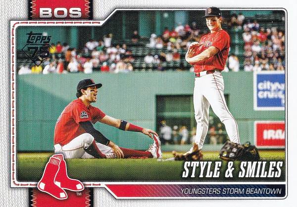 MLB ベースボールカード 260 Roman Anthony ボストン・レッドソックス (BASE/BASE SET/Combo Card/Checklist) 2026 Topps Series 1