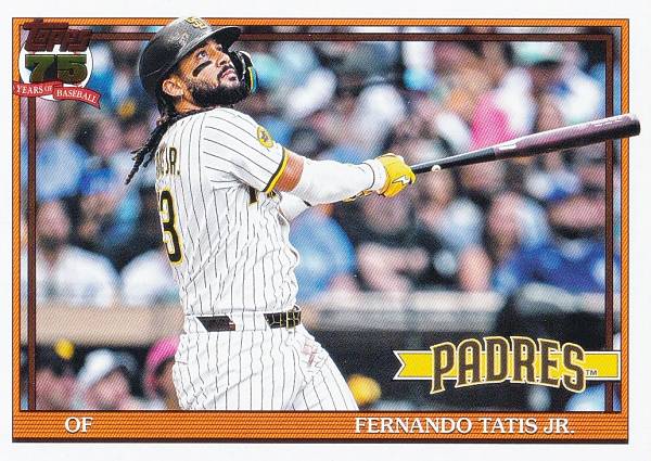 MLB ベースボールカード T91-8 Fernando Tatis Jr. サンディエゴ・パドレス (INSERT/1991 TOPPS BASEBALL) 2026 Topps Series 1