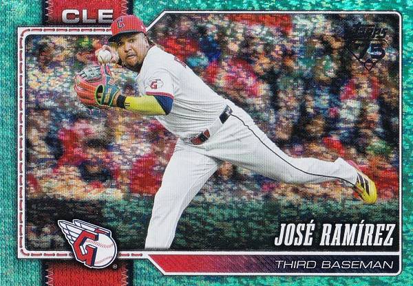 MLB ベースボールカード 284 Jose Ramirez クリーブランド・ガーディアンズ (BASE/BASE SET) 2026 Topps Series 1