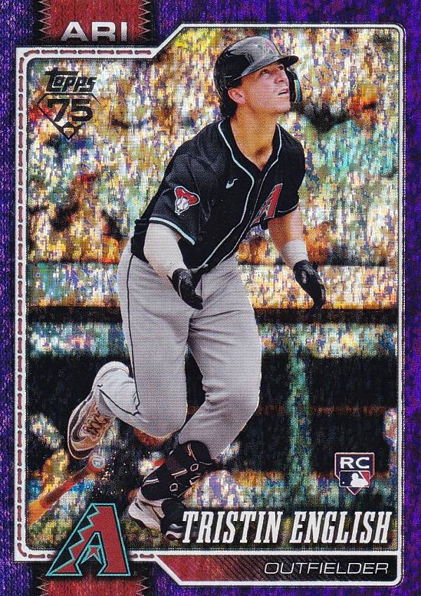 Rakuten - 【100/250 パープルホロフォイル】MLB ベースボールカード 346 Tristin English アリゾナ・ダイヤモンドバックス (BASE/BASE SET/Rookie) 2026 Topps Series 1
