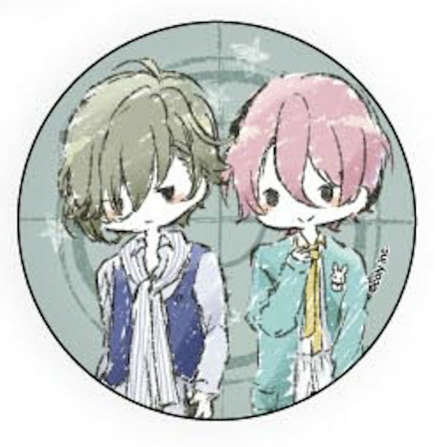 【宝生潔＆可愛ひかる】缶バッジ スタンドマイヒーローズ 01 グラフアートデザイン