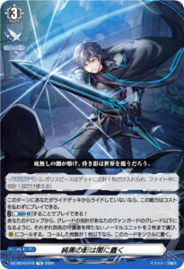 ヴァンガード DZ-SS10/019 純黒の影は闇に蠢く (TD) スペシャルシリーズ Master Deckset 廻間ミチル