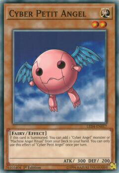 遊戯王 LED4-EN017 サイバー・プチ・エンジェル Cyber Petit Angel (英語版 1st Edition ノーマル) Legendary Duelists Sisters of the Rose
