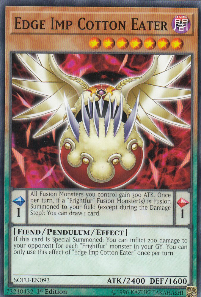 REALiZEۥӡȥ쥫2Ź㤨ͷ SOFU-EN093 åסåȥ󡦥 Edge Imp Cotton Eater (Ѹ 1st Edition Ρޥ Soul Fusion PackפβǤʤ50ߤˤʤޤ