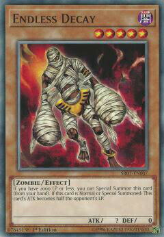 遊戯王 SR07-EN007 茫漠の死者 Endless Decay (英語版 1st Edition ノーマル) Zombie Horde Structure Deck