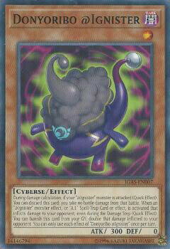 【Unlimited Edition】遊戯王 IGAS-EN007 ドンヨリボー@イグニスター Donyoribo @Ignister (英語版 ノーマル) Ignition Assault
